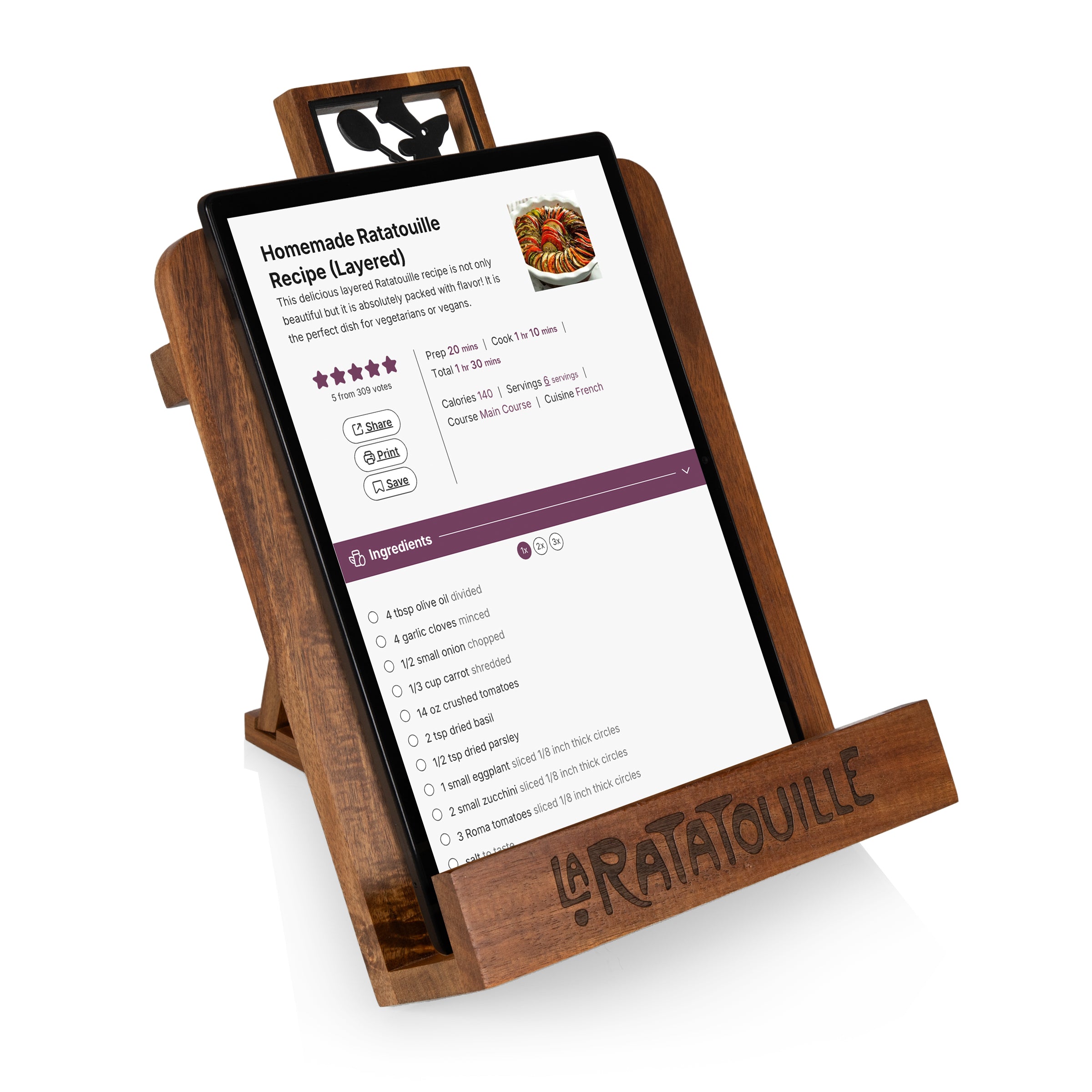 Ratatouille - Ratatouille Cookbook Stand