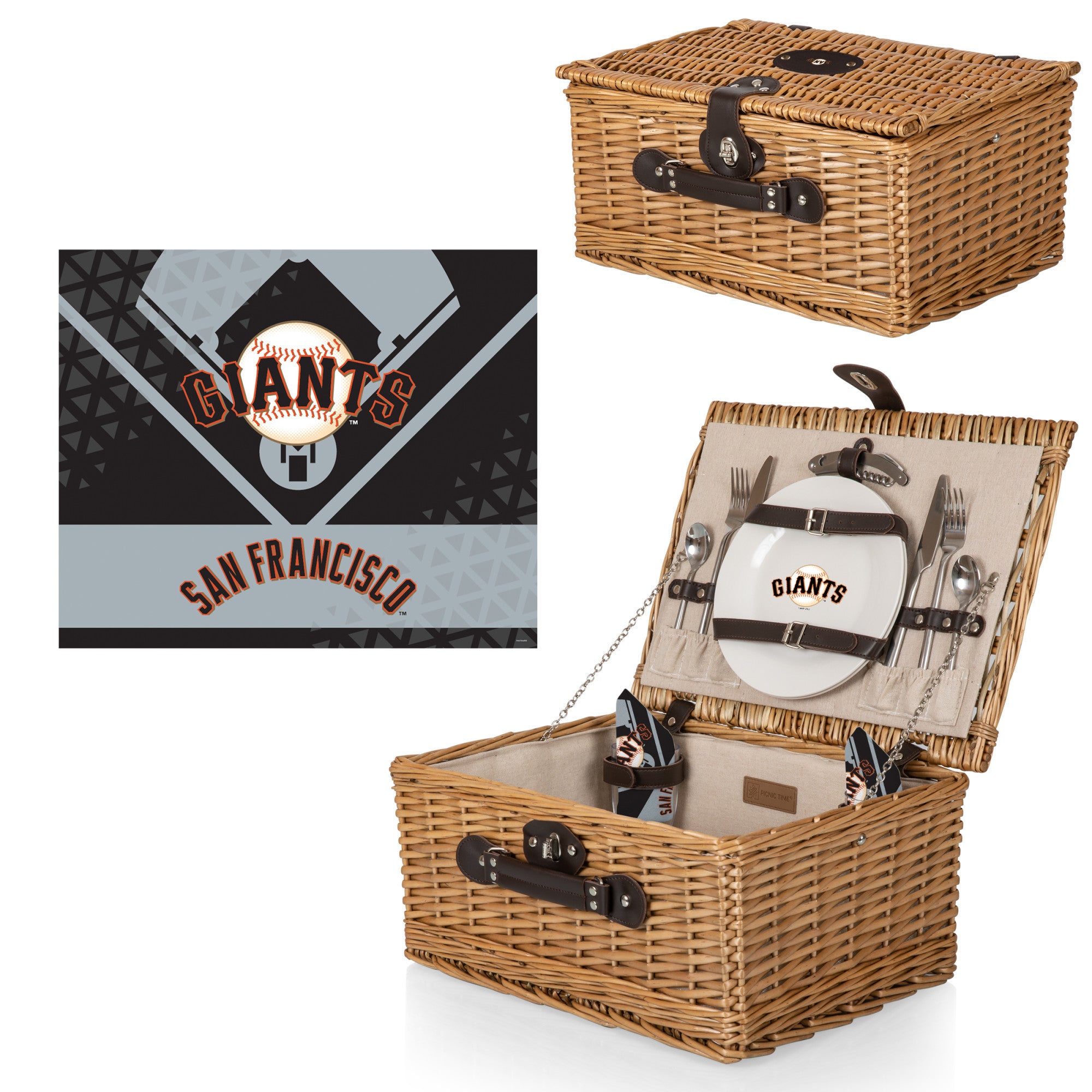 San Francisco Giants - Classic Picnic Basket