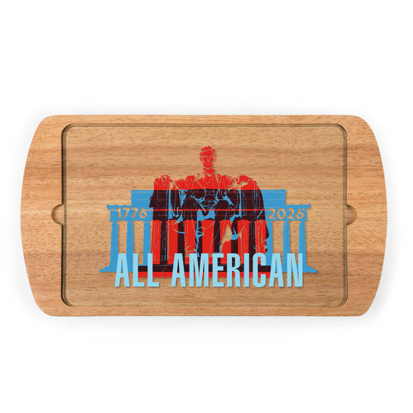 America250 - Billboard Glass Top Serving Tray