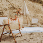 Hermosa Woven Beach Cooler Bag