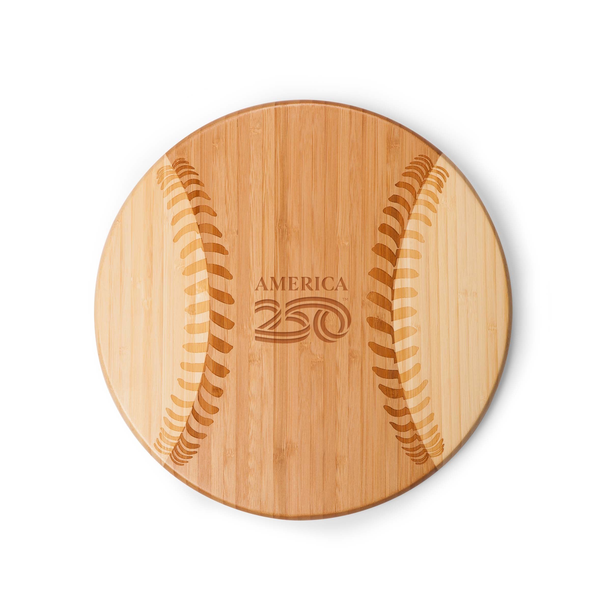 America250 America 250 1776-2026 - Home Run! Baseball Cutting Board & Serving Tray