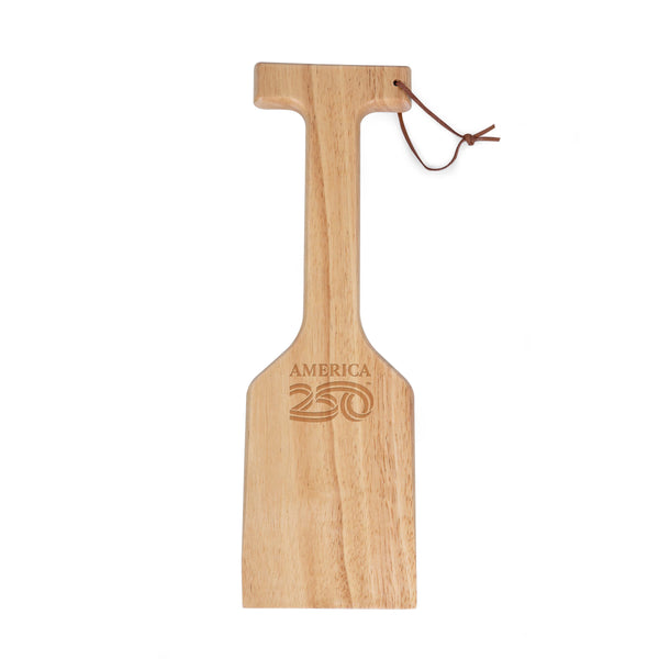 America250 America 250 - Hardwood BBQ Grill Scraper with Bottle Opener