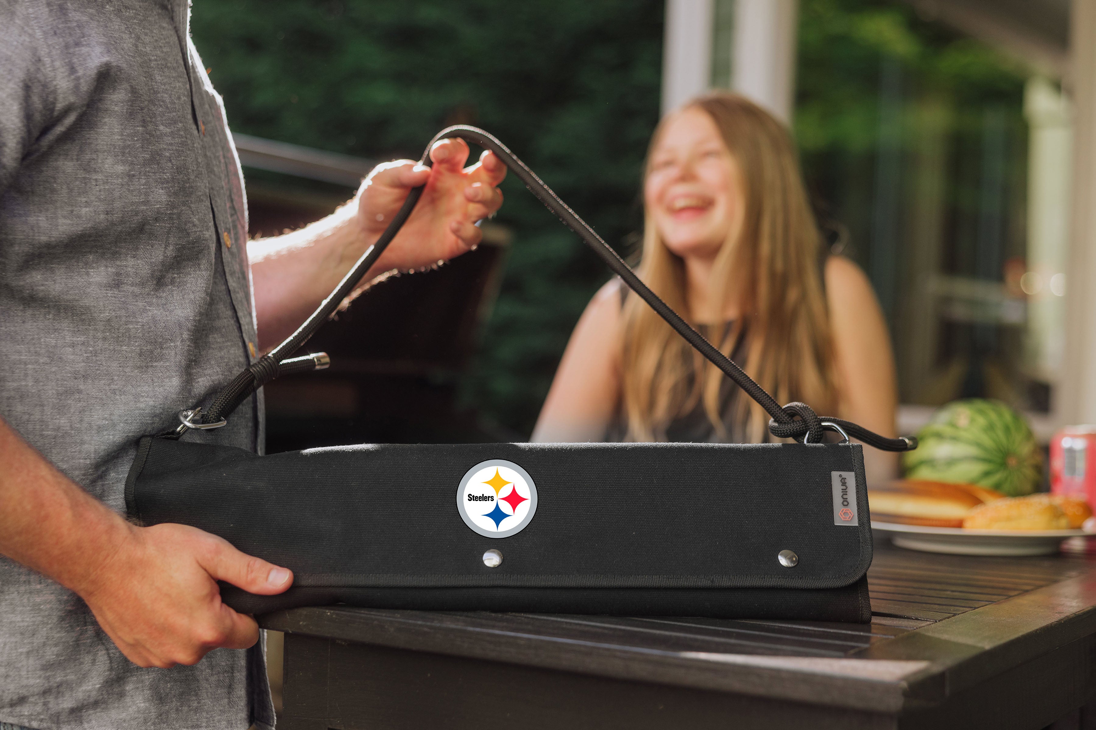 Pittsburgh Steelers - BBQ Roll Up 3 Piece Set