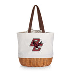 Boston College Eagles - Coronado Canvas and Willow Basket Tote