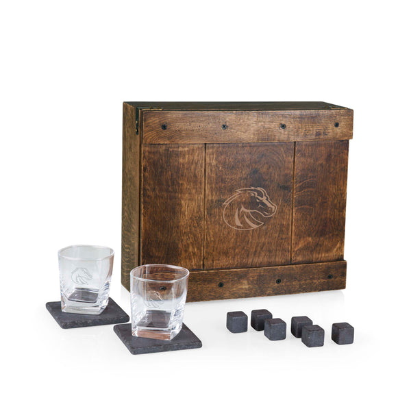 Boise State Broncos - Whiskey Box Gift Set