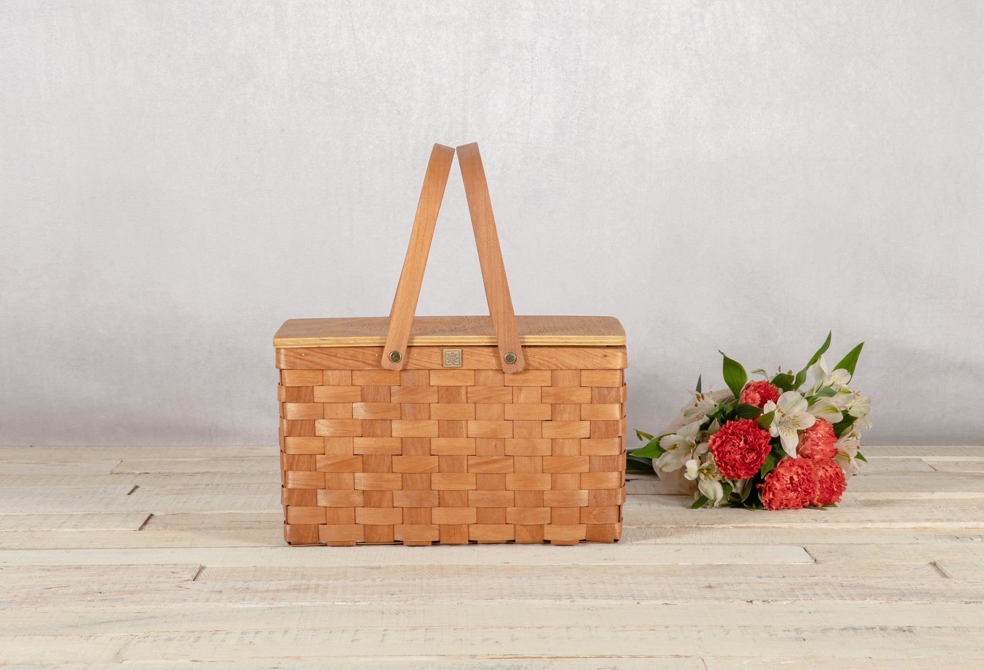 Cornell Big Red - Poppy Personal Picnic Basket