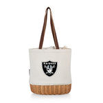 Las Vegas Raiders - Pico Willow and Canvas Lunch Basket