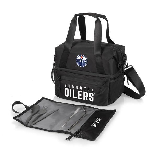 Edmonton Oilers - Tarana Recycled Lunch Bag Cooler with Utensils