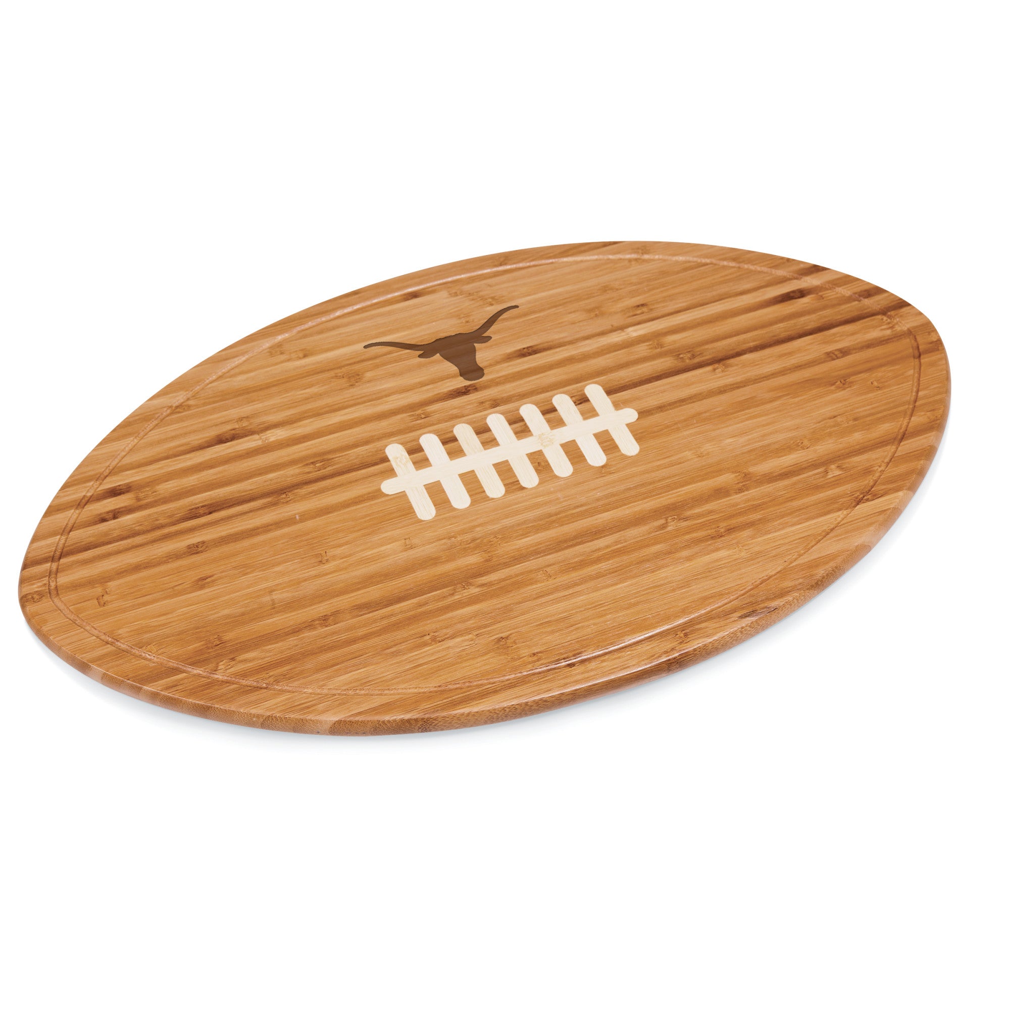 Texas Longhorns - Kickoff Football Cutting Board & Serving Tray