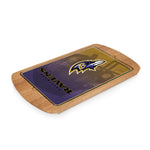 Baltimore Ravens - Billboard Glass Top Serving Tray