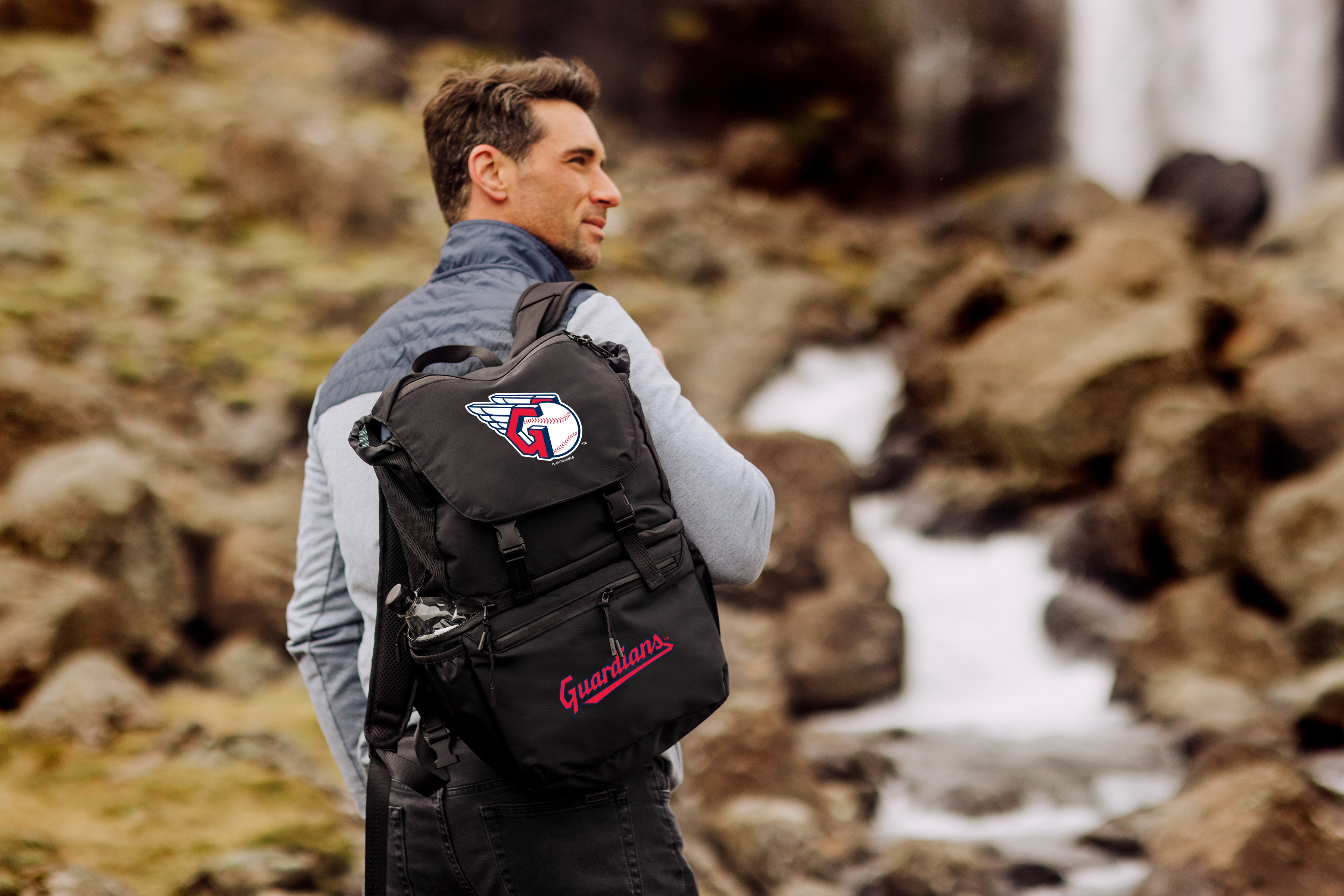 Cleveland Guardians - Tarana Recycled Backpack Cooler