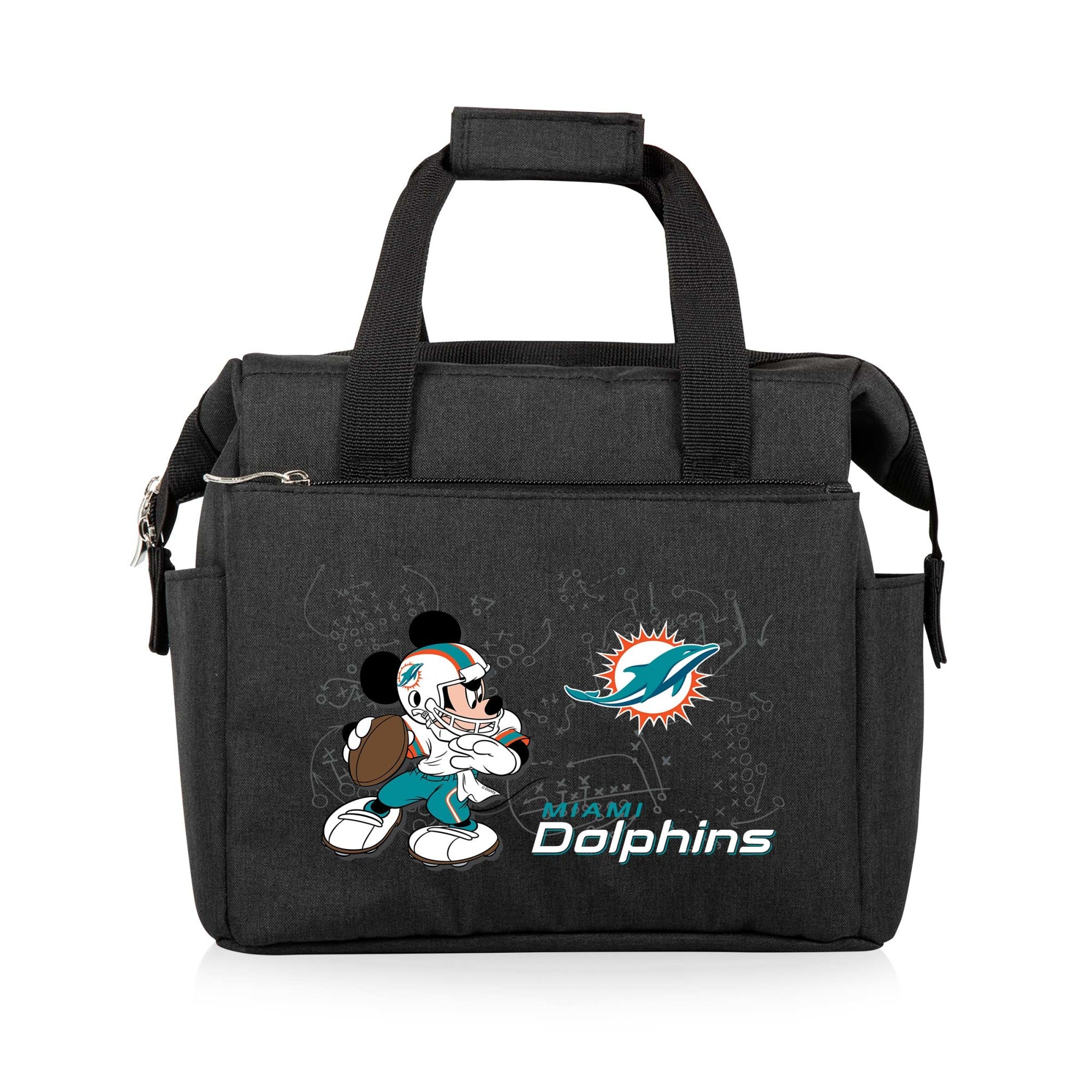 Miami Dolphins Mickey Mouse - On The Go Lunch Bag Cooler