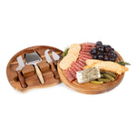 Monogram - Acacia Circo Cheese Cutting Board & Tools Set