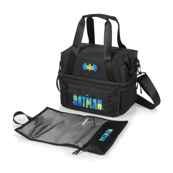 Batman - Tarana Recycled Lunch Bag Cooler with Utensils