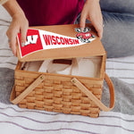 Wisconsin Badgers - Poppy Personal Picnic Basket