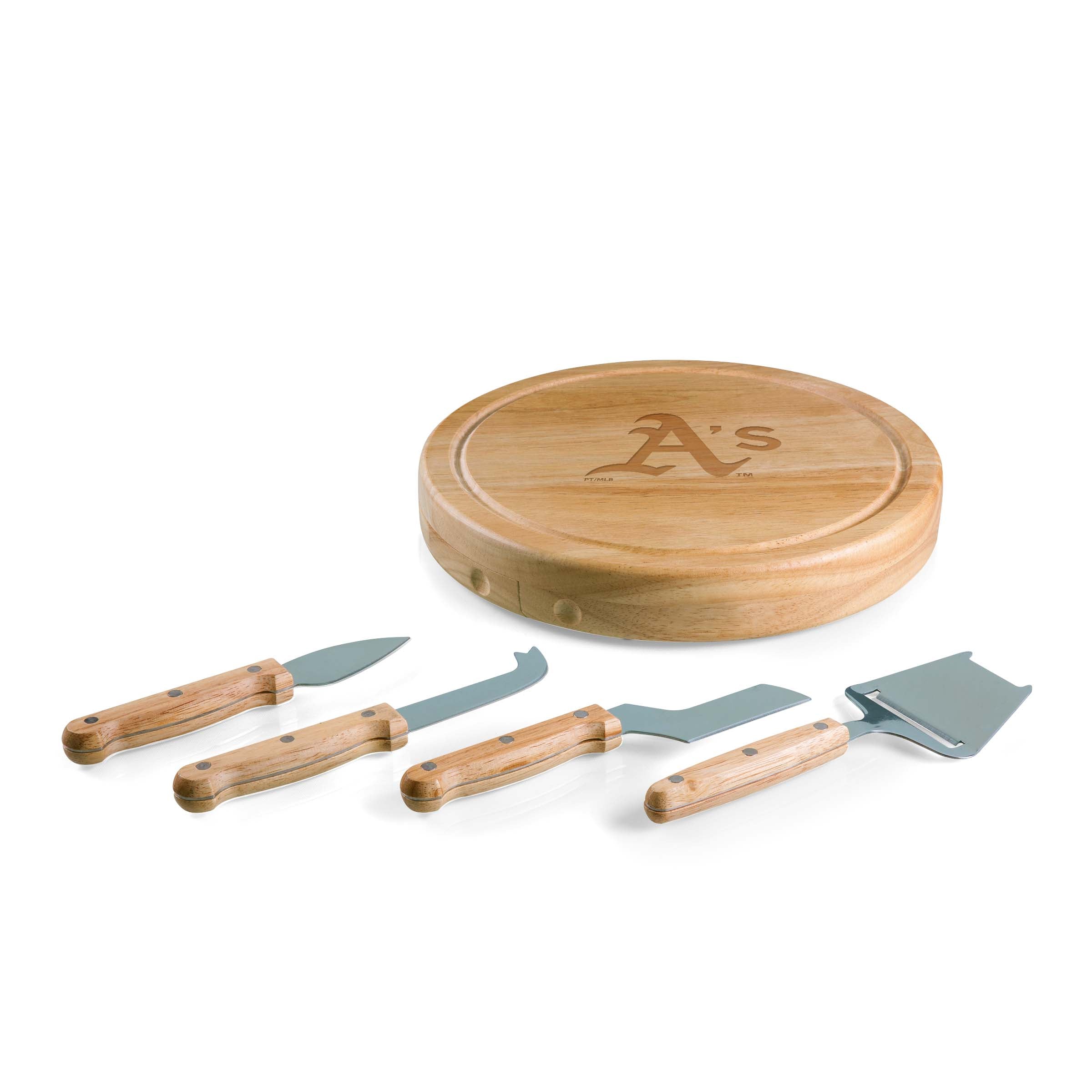 Oakland Athletics - Circo Cheese Cutting Board & Tools Set