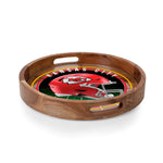 Kansas City Chiefs - Barista Serving Tray with Glass Insert