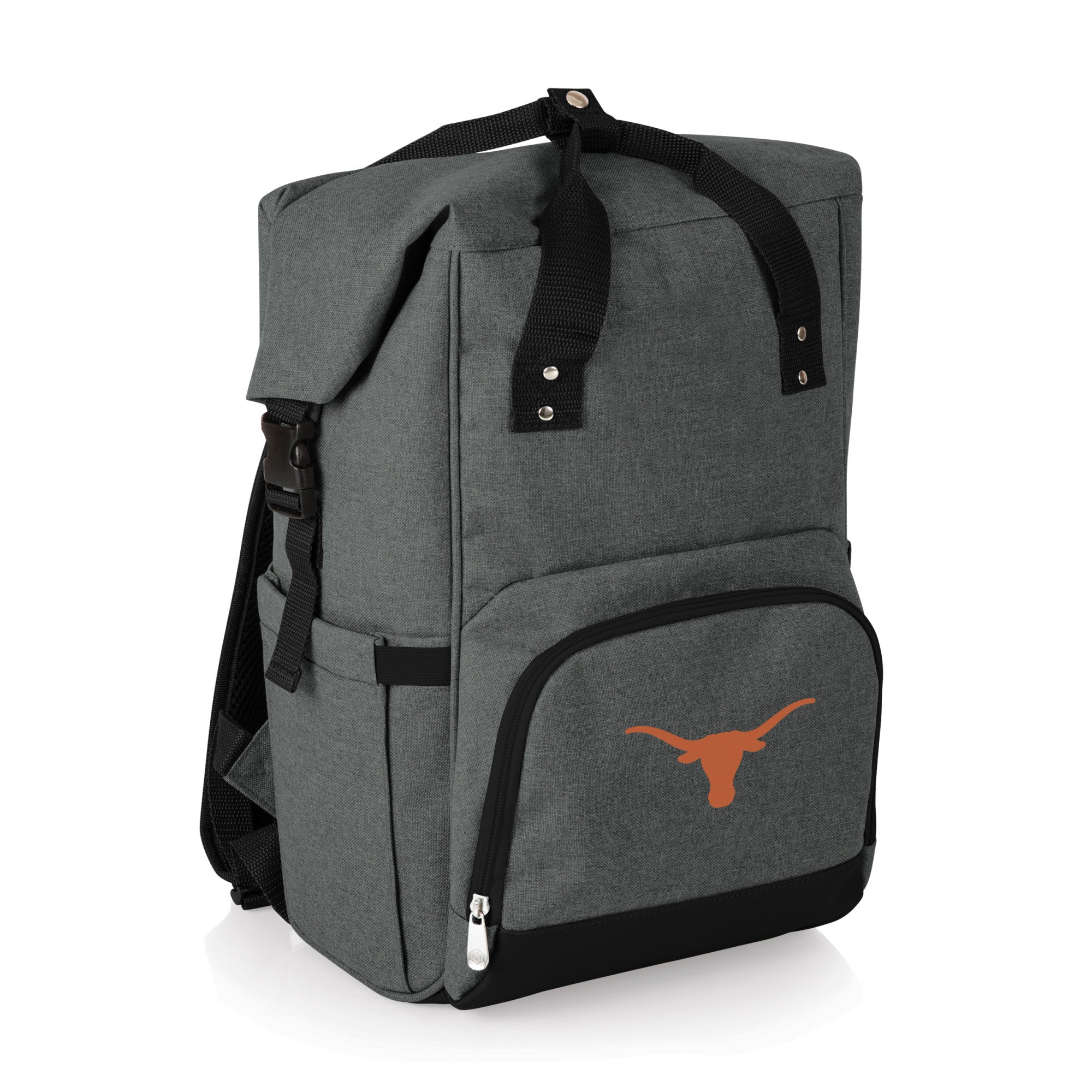 Texas Longhorns - On The Go Roll-Top Backpack Cooler