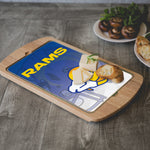 Los Angeles Rams - Billboard Glass Top Serving Tray