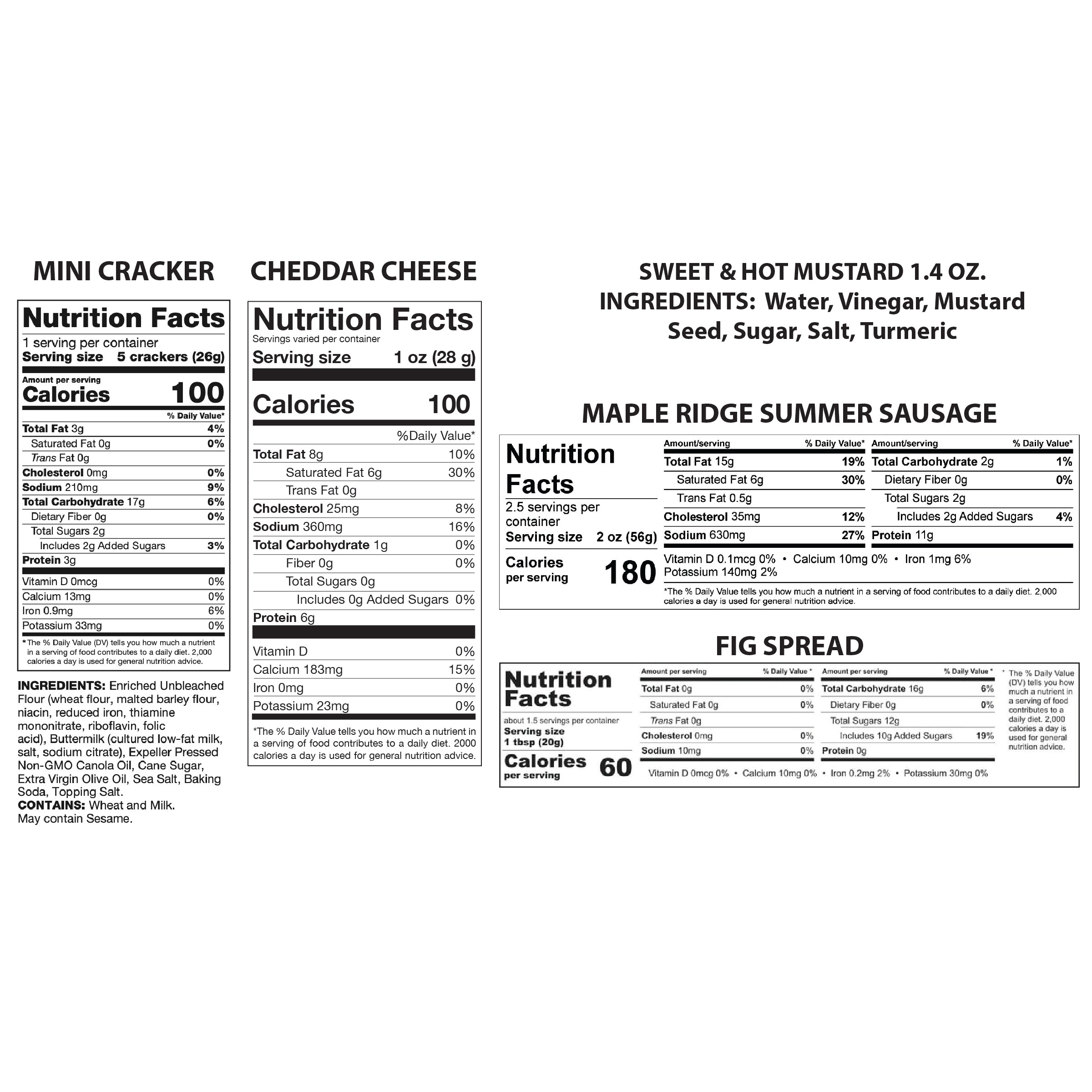 Botella Cheese Board with Gourmet Gift Pack