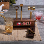San Francisco 49ers - Sidecar 5-Piece Bar Tool Set