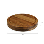 Monogram - Acacia Circo Cheese Cutting Board & Tools Set