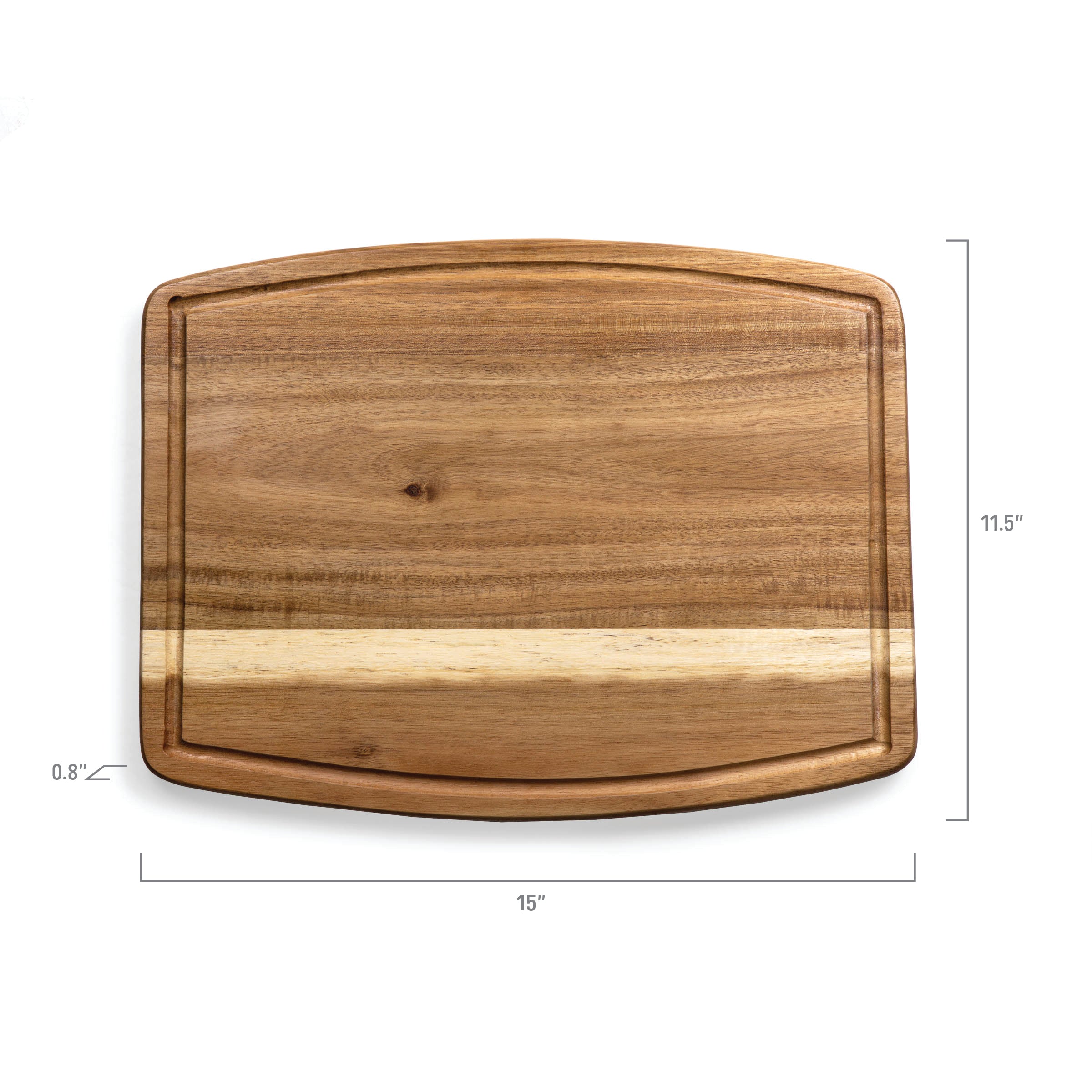 Ratatouille - Ovale Acacia Cutting Board