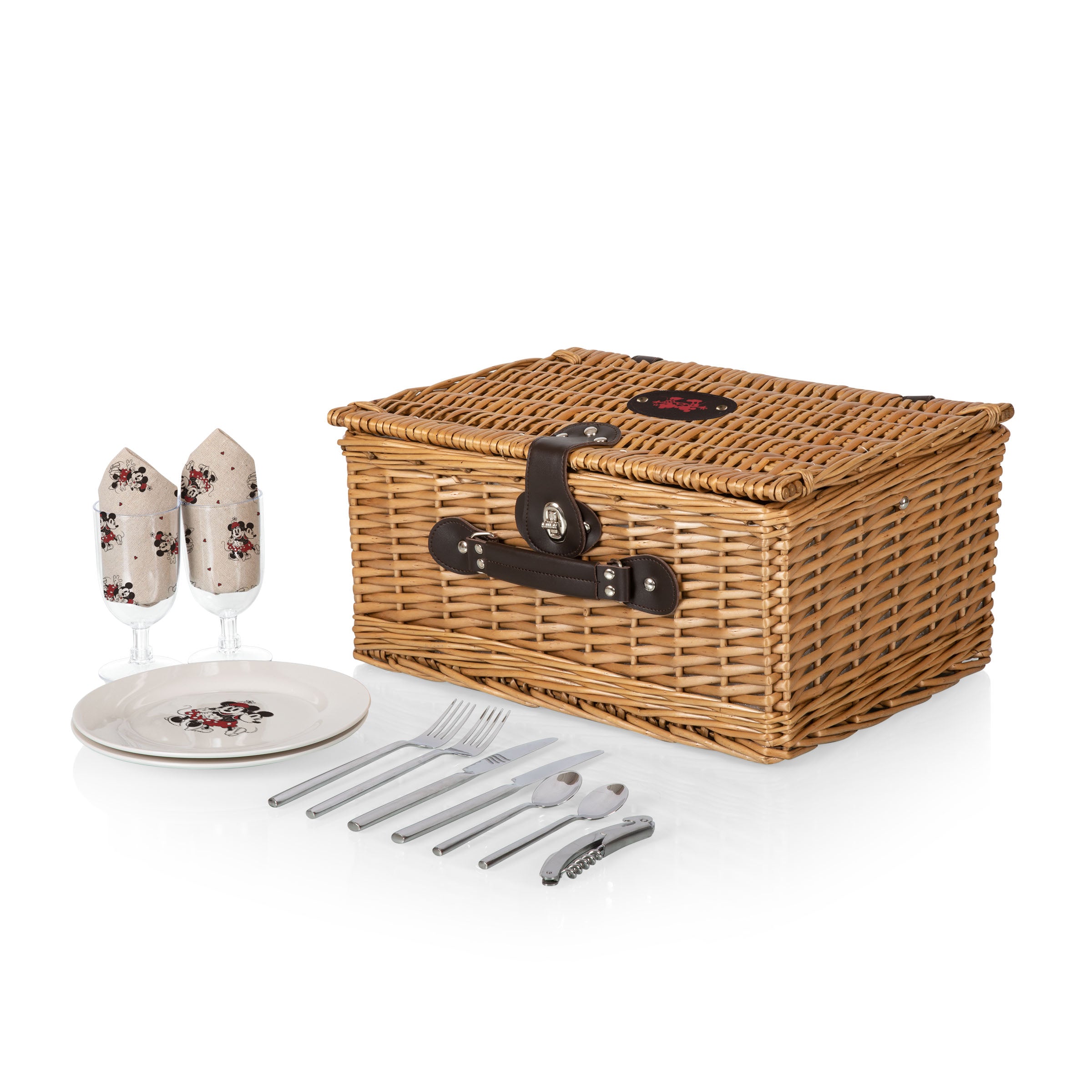 Mickey & Minnie Mouse - Classic Picnic Basket