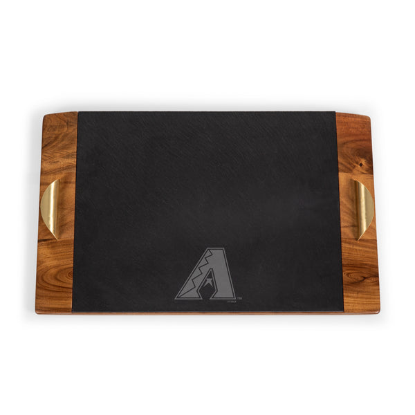 Arizona Diamondbacks - Covina Acacia and Slate Serving Tray
