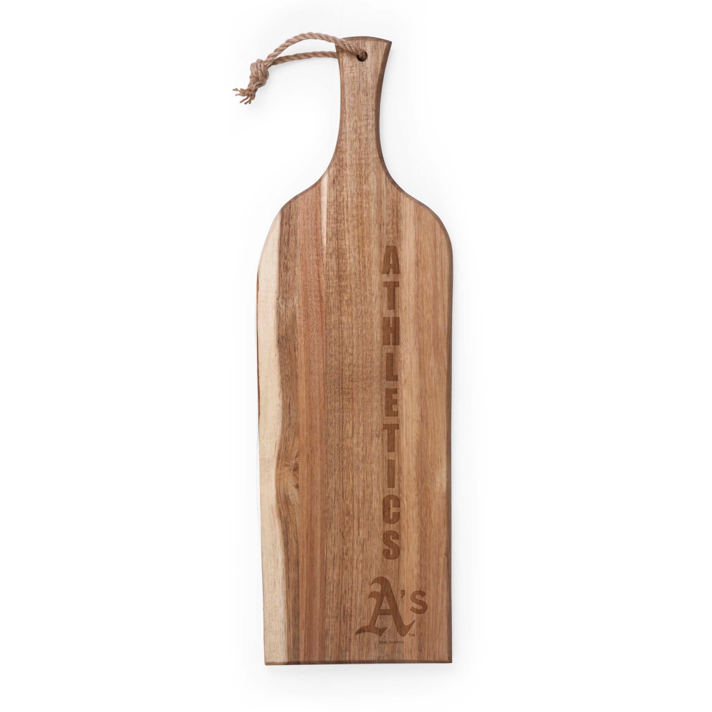 Oakland Athletics - Artisan 24" Acacia Charcuterie Board