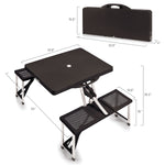 Los Angeles Kings Hockey Rink - Picnic Table Portable Folding Table with Seats