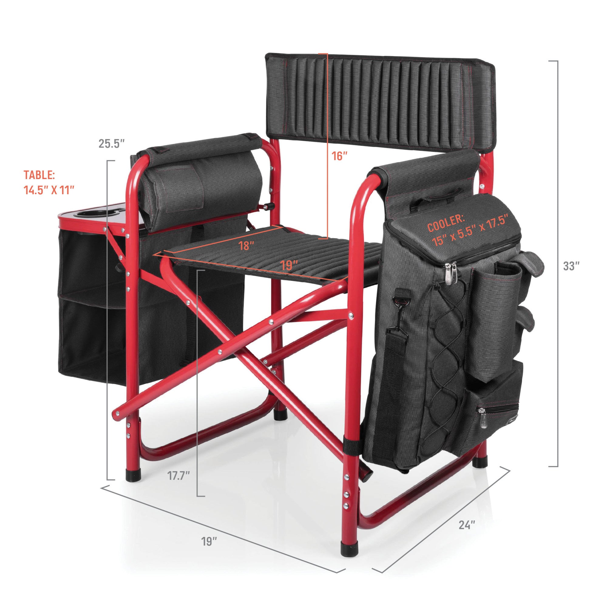 Arkansas Razorbacks - Fusion Camping Chair