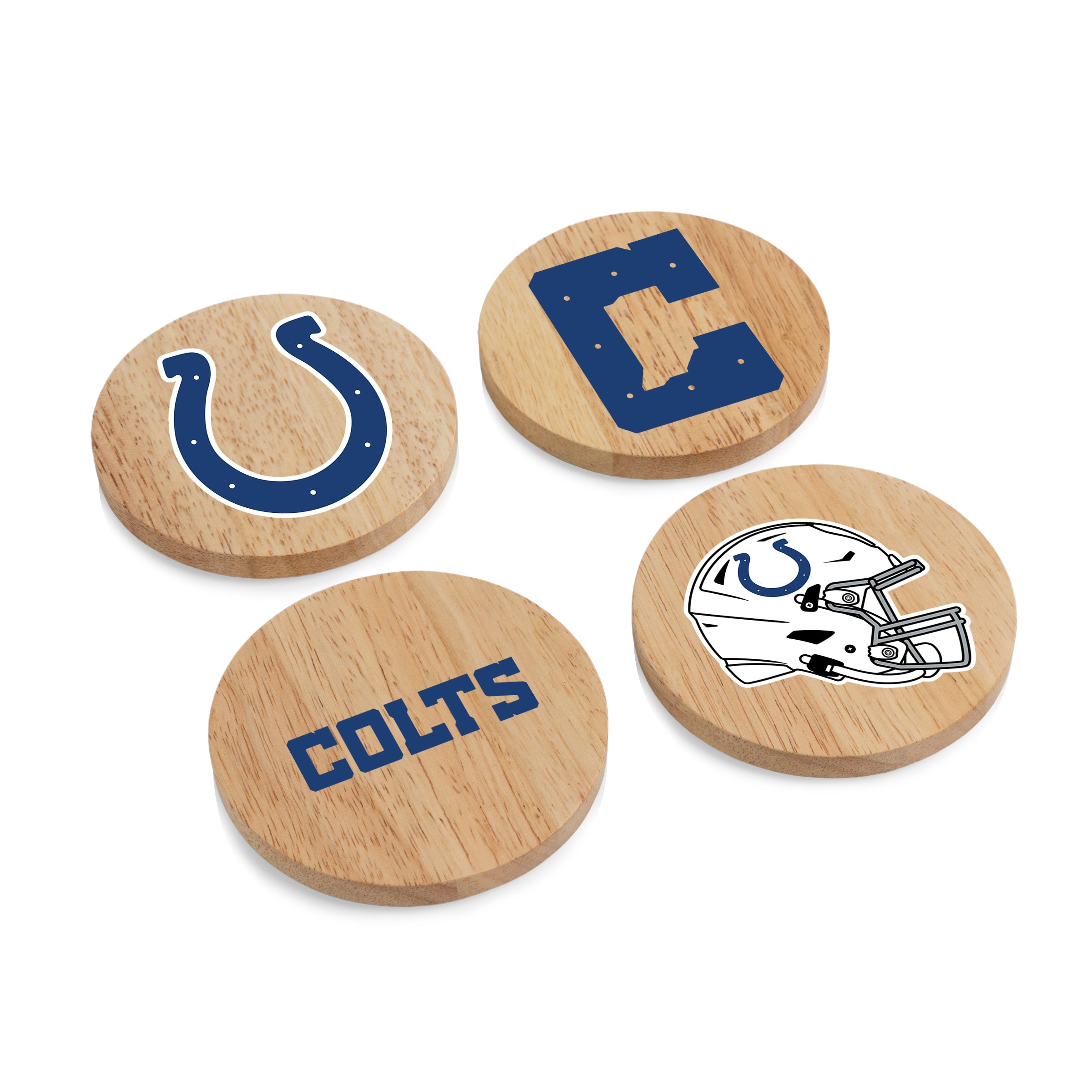 Indianapolis Colts - Coasters with Bottle Openers Set of 4