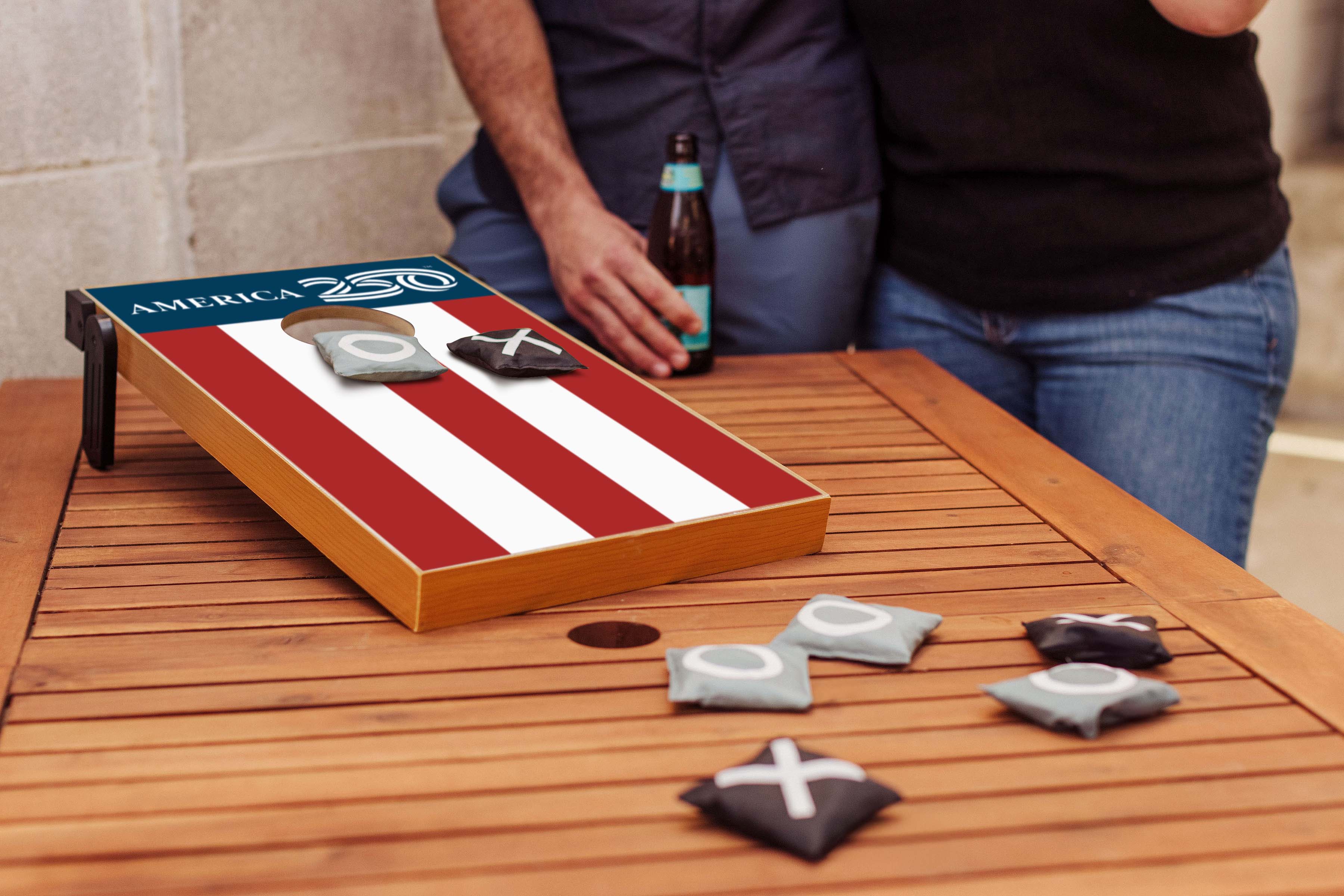 America250 America 250 Flag - Mini Bean Bag Throw Game