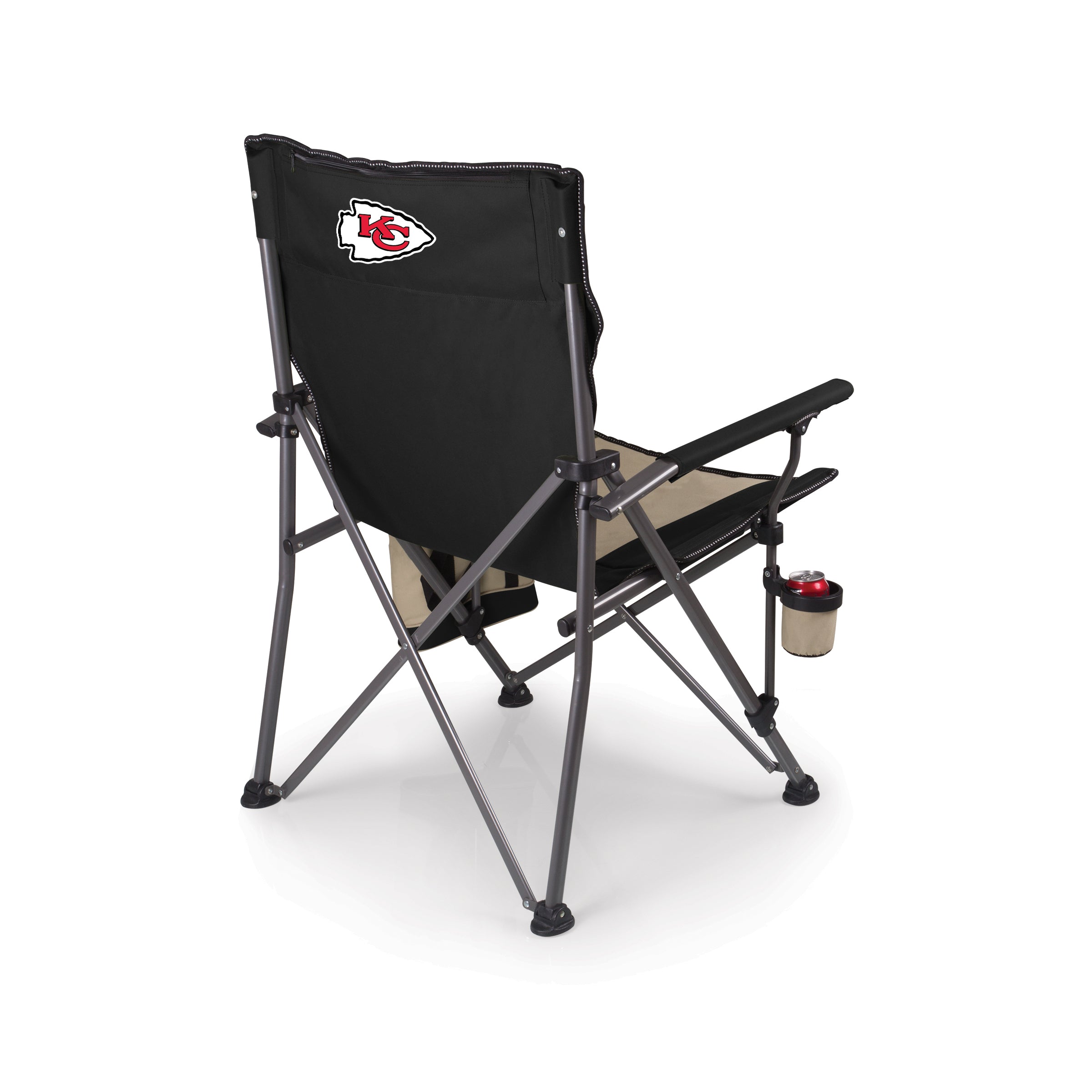 Kansas City Chiefs Logo - Big Bear XXL Camping Chair with Cooler