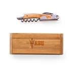Arizona State Sun Devils - Elan Deluxe Corkscrew In Bamboo Box