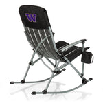 Washington Huskies - Outdoor Rocking Camp Chair