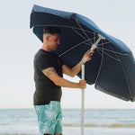 Rhode Island Rams - 5.5 Ft. Portable Beach Umbrella