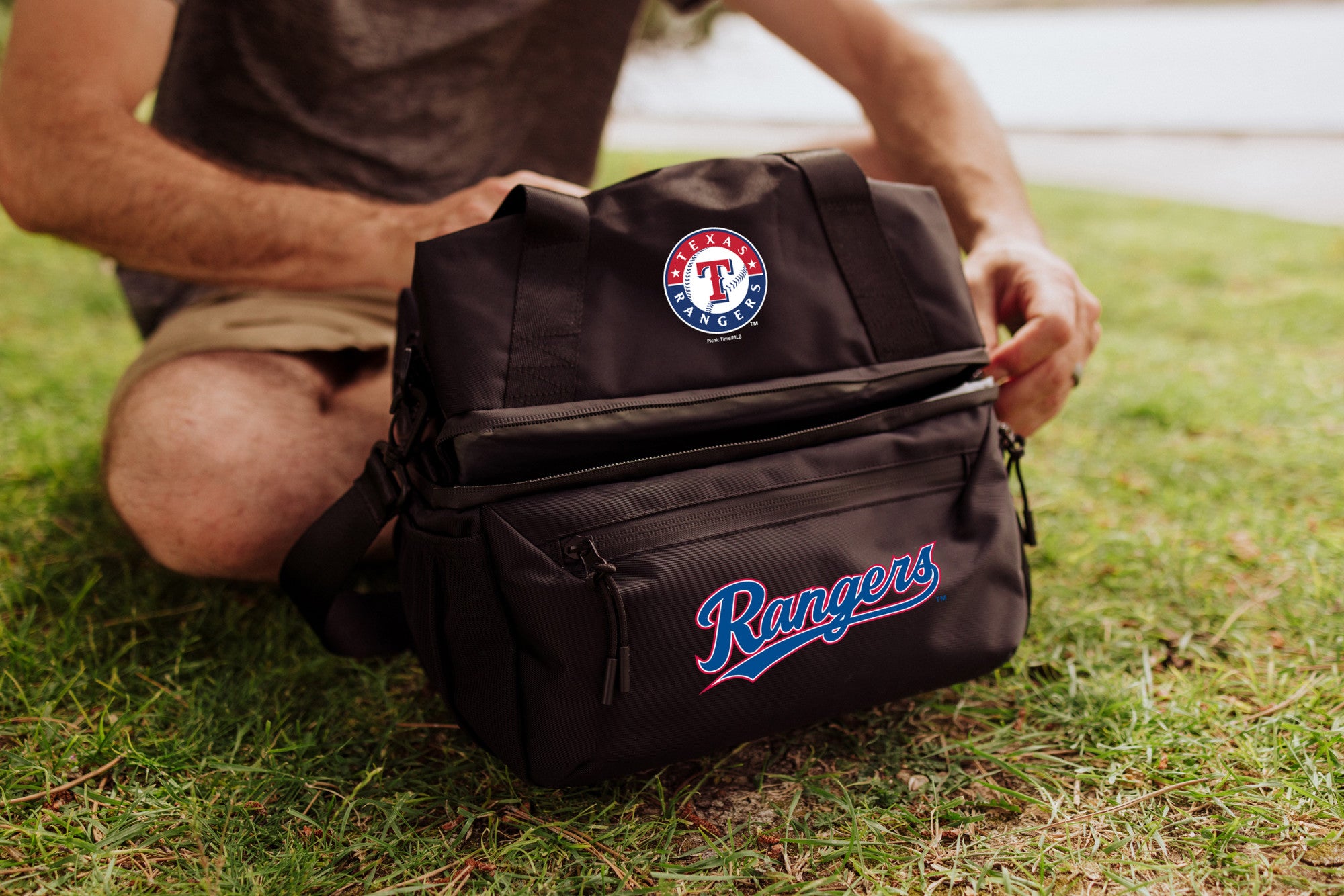 Texas Rangers - Tarana Lunch Bag Cooler with Utensils