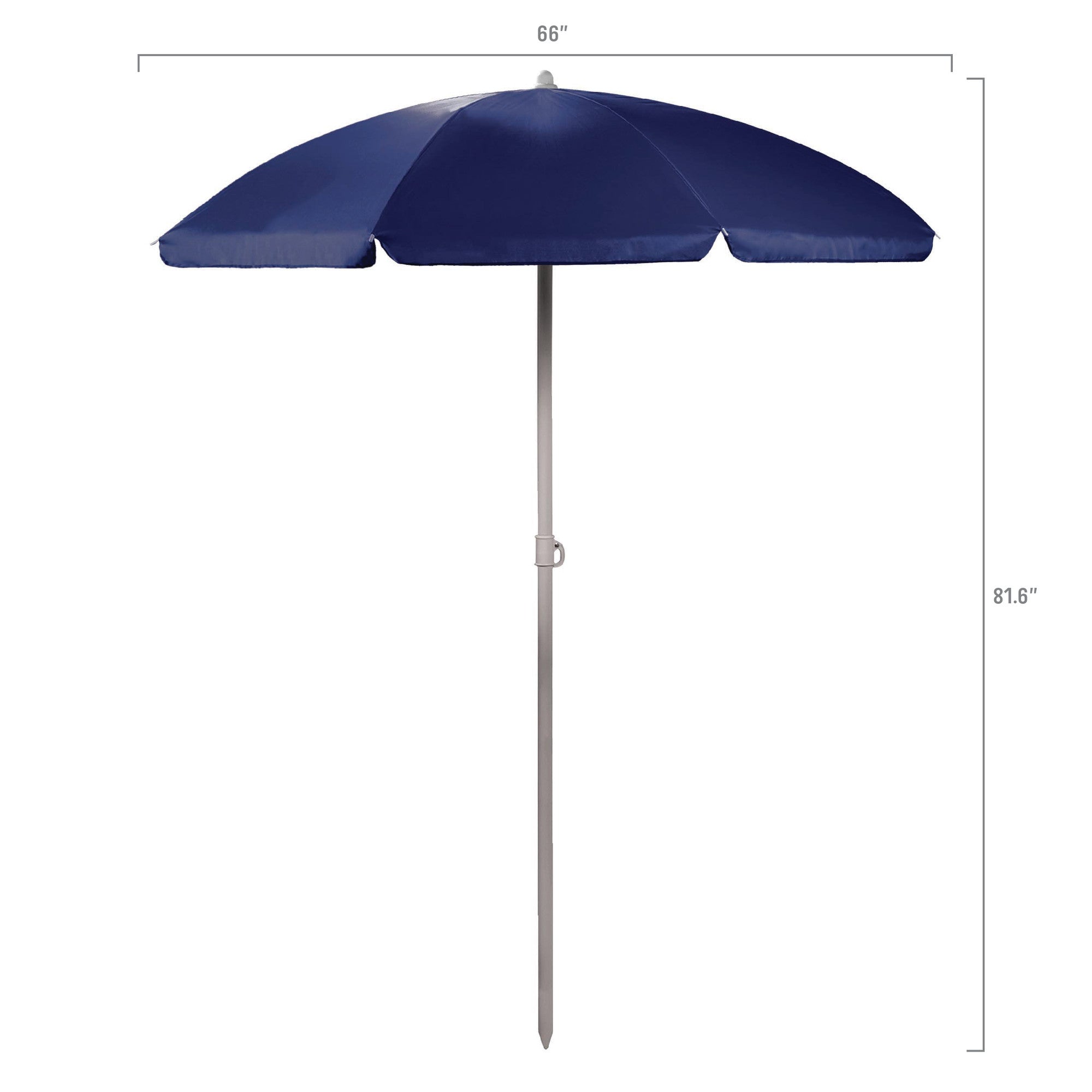 Kansas Jayhawks - 5.5 Ft. Portable Beach Umbrella