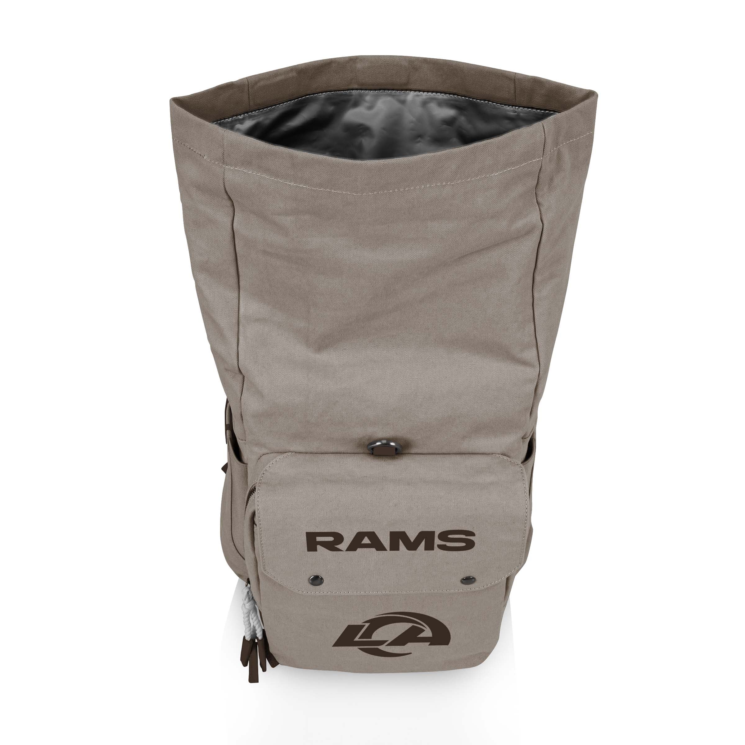 Los Angeles Rams - Carmel Roll Top Picnic Backpack Cooler
