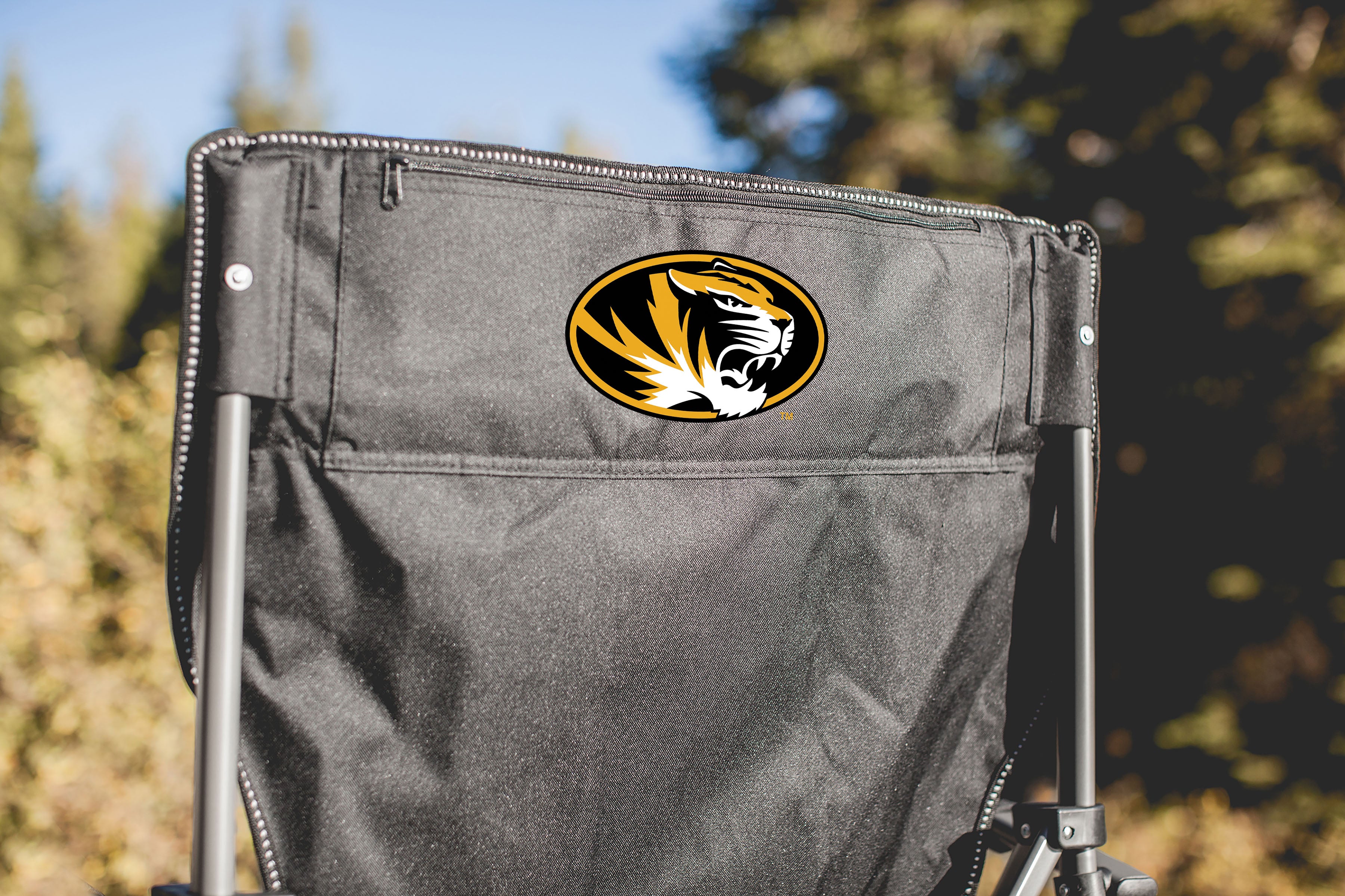 Mizzou Tigers - Big Bear XXL Camping Chair with Cooler