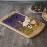 Baltimore Ravens - Billboard Glass Top Serving Tray