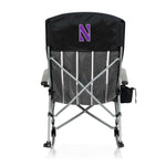 Northwestern Wildcats - Outdoor Rocking Camp Chair