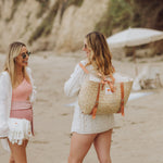 Hermosa Woven Beach Cooler Bag