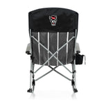 NC State Wolfpack - Outdoor Rocking Camp Chair