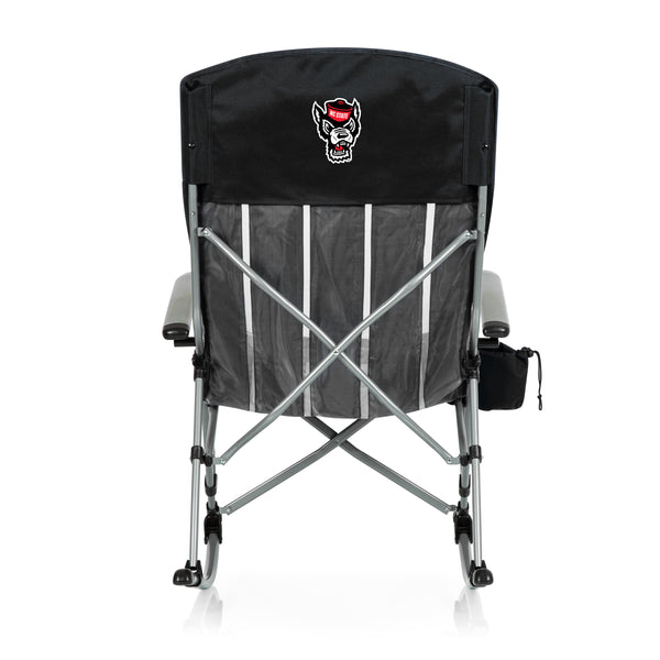 NC State Wolfpack - Outdoor Rocking Camp Chair