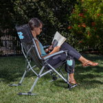 North Carolina Tar Heels - Outdoor Rocking Camp Chair