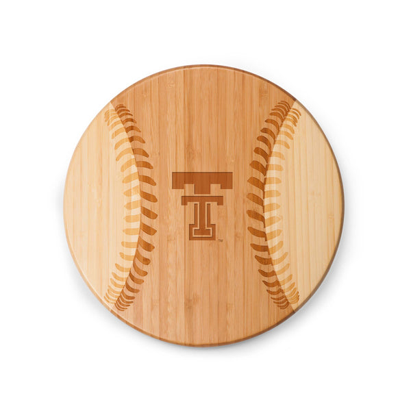 Texas Tech Red Raiders - Home Run! Baseball Cutting Board & Serving Tray