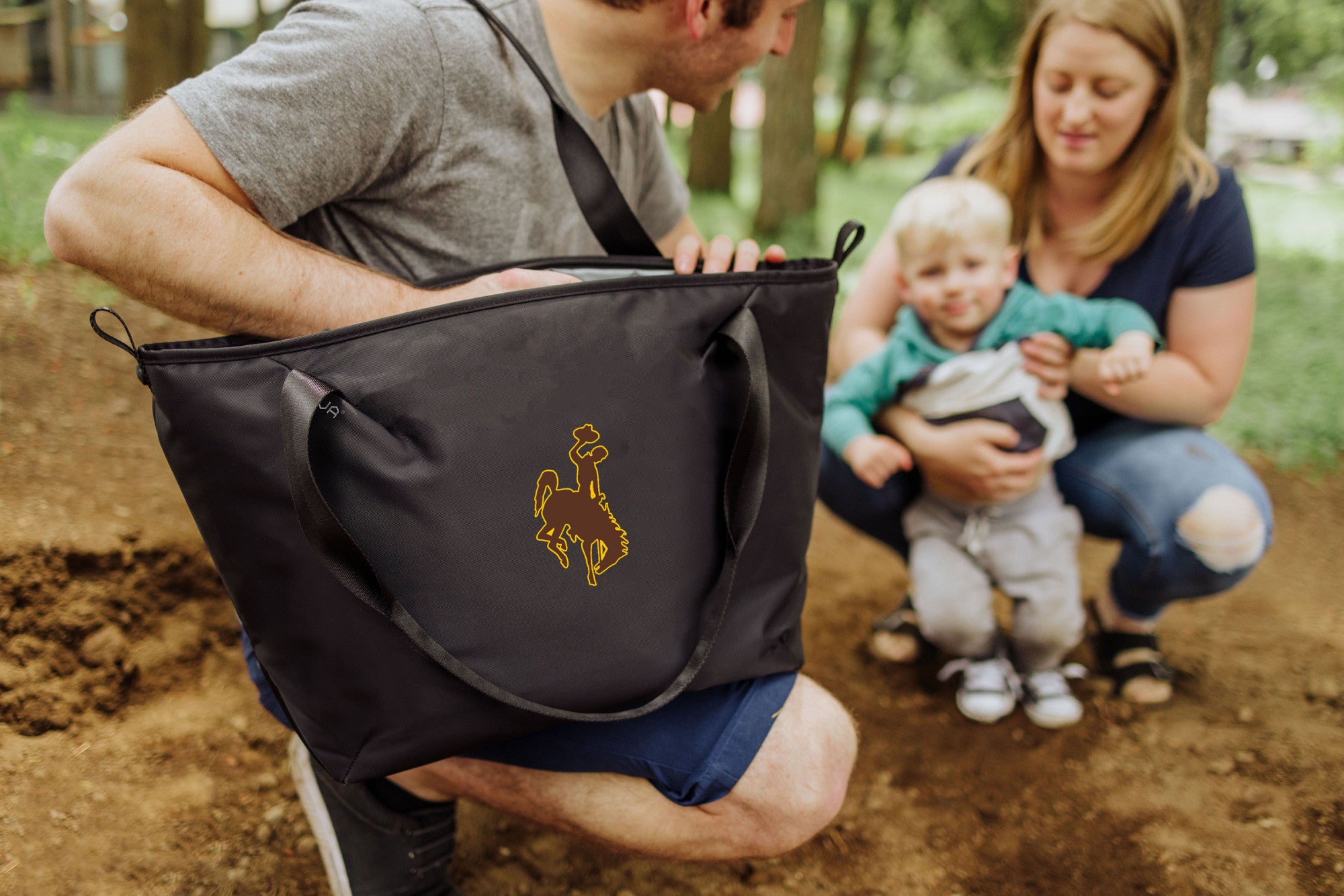 Wyoming Cowboys - Tarana Cooler Tote Bag